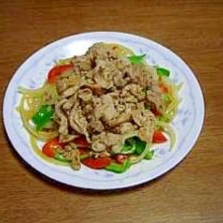 簡単だけど本格中華の肉野菜炒め